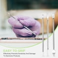thumbnail image 2 of Spudger Pry Tool Kit, 6Pcs Metal Dual Ends for Smartphones, Tablets, Laptops, Silver, 2 of 7