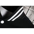 thumbnail image 4 of Men's Baseball Jackets Youth Street Print Men Coats Patchwork Sleeves Jacket With Pockets, 4 of 6