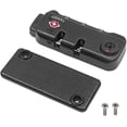 thumbnail image 4 of Paquete de 2 candados de seguridad Candado de viaje para equipaje y candado con código de seguridad de 3 dígitos, negro, 4 of 5
