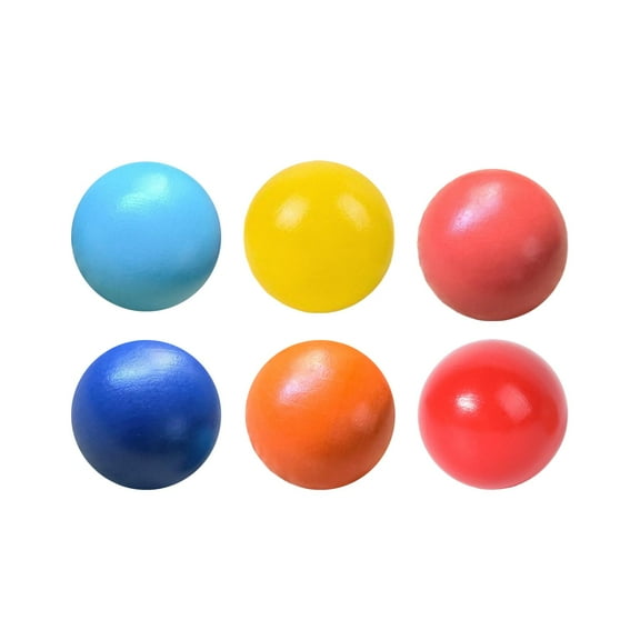 Wooden Rainbow Balls Color Recognition Sorting Game Educational Toys for Toddlers Boys and Girls