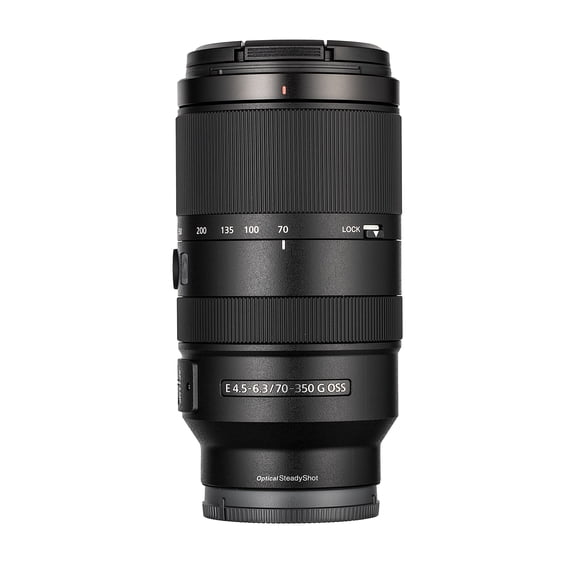 Restored Sony E 70-350mm F4.5-6.3 G OSS Super-Telephoto Lens (Refurbished)