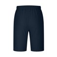 thumbnail image 4 of JIUKE Mens Shorts Summer 2025 Beach Vacation Fashion Drawstring Baggy Lightweight Solid Color Shorts, 4 of 5