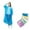 Blue, variant on Rain Ponchos,with Drawstring Hood （20 Pack） Emergency Disposable Rain Ponchos Family Pack for Adults,Rain Ponchos with Hood Emergency Disposable Rain Ponchos Family Set,Clear