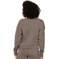 thumbnail image 2 of Felina | Tie Dye Terry Funnel-Neck Sweatshirt (Plum Kitten, Medium), 2 of 2
