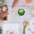 thumbnail image 6 of 3drose, Green Peppers at the Farmers Market by Angelandspot, 3 inch Snowflake Porcelain Ornament, 6 of 7