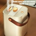 thumbnail image 3 of linyes Silent Humidifier for Home: 1800ML Capacity, Dual Spray & USB Rechargeable!, 3 of 11