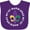 Purple, variant on Inktastic My 1st Mardi Gras Fleur De Lis Party Boys or Girls Baby Bib