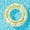 Green, variant on Inflatable Swim Ring, Extra-Thick Anti-Roll Swimming Pool Float, Pink Green Floral Water Tube with Handles, Beach Vacation Pool Accessories