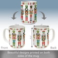 thumbnail image 4 of Highland Home Holiday Nutcrackers 15 oz. Decorative Ceramic Mug, 4 of 6