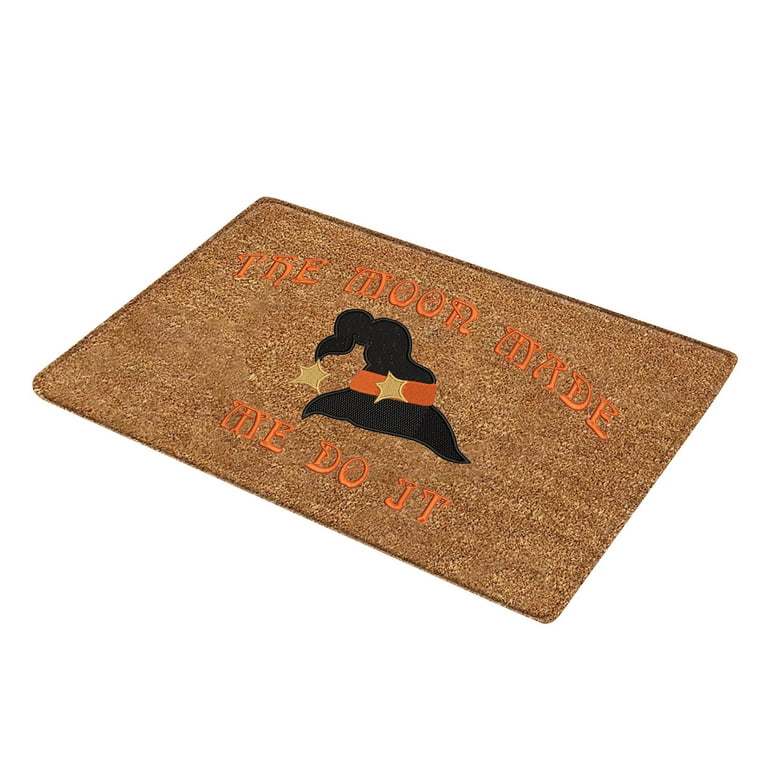 Mchoice Front Door Mats Outdoor Halloween Home Doormats for Living