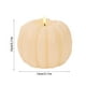 thumbnail image 3 of Candela de calabaza sin llama a pilas - Decoración de Halloween y Navidad de cera naranja parpadeante, aspecto antiguo desgastado, 5,1" de alto, mando a distancia, 3 of 6