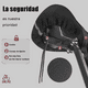 thumbnail image 4 of Sillín De Bicicleta Extra Ancho Gel Acolchada Cubre Asientos Xtellar negro, 4 of 4