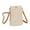 Light Beige, variant on Women Straw Crossbody Shoulder Bag Small Cell Phone Purse Summer Beach Woven Rattan Bags Casual Mini Satchel Pouch "Light Beige"