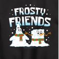 thumbnail image 3 of SpongeBob SquarePants - Frosty Friends - Toddler And Youth Crewneck Fleece Sweatshirt, 3 of 6