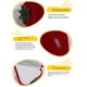 thumbnail image 5 of Qarigey Caja de anillo de fresa portátil roja: caja de regalo organizadora de soporte de joyería divertida y conveniente Ropa, zapatos y accesorios Miscelánea, 5 of 6