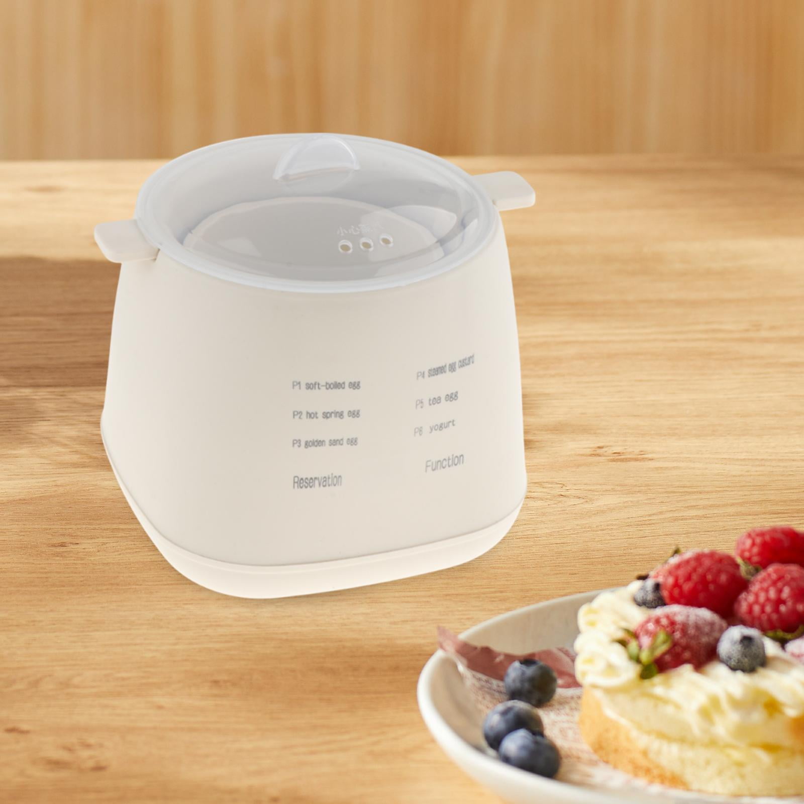 Baoblaze Electric Egg Cooker Cooking Appliance Steamed Egg for Hotel Office Breakfast rack with pp bowl