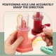 thumbnail image 3 of DIY Hand Knitting Mill Mini Knitting Machine Spool Knitter Hand Crank Yarn Wool Winder Tool Kit, 3 of 5