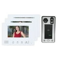 thumbnail image 2 of Timbre con video, intercomunicador con pantalla LCD TFT de 7 pulgadas, timbre con intercomunicador, rendimiento confiable, 2 of 9