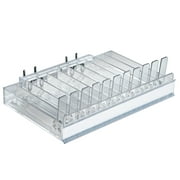 11 Compartment Pusher Tray w/ Spring Load & C-Channel