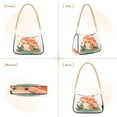 thumbnail image 2 of Mushrooms Frog Lotus LeavesWomen Small Shoulder Bag Crossbody Tote Hobo Bags Purse Clutch Handbags with Chain Strap for Women, 2 of 7