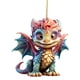 thumbnail image 2 of Bsvklp Decoraciones Navideñas Dragón Dibujos Animados Acrílico para Fiesta Navidad (2), 2 of 9
