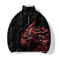 thumbnail image 5 of Abrigo de algodón con estampado de león de moda para hombre, ropa de hombre, chaquetas de invierno modernas y versátiles para hombre 2024, parkas cómodas y cálidas para hombre, 5 of 5