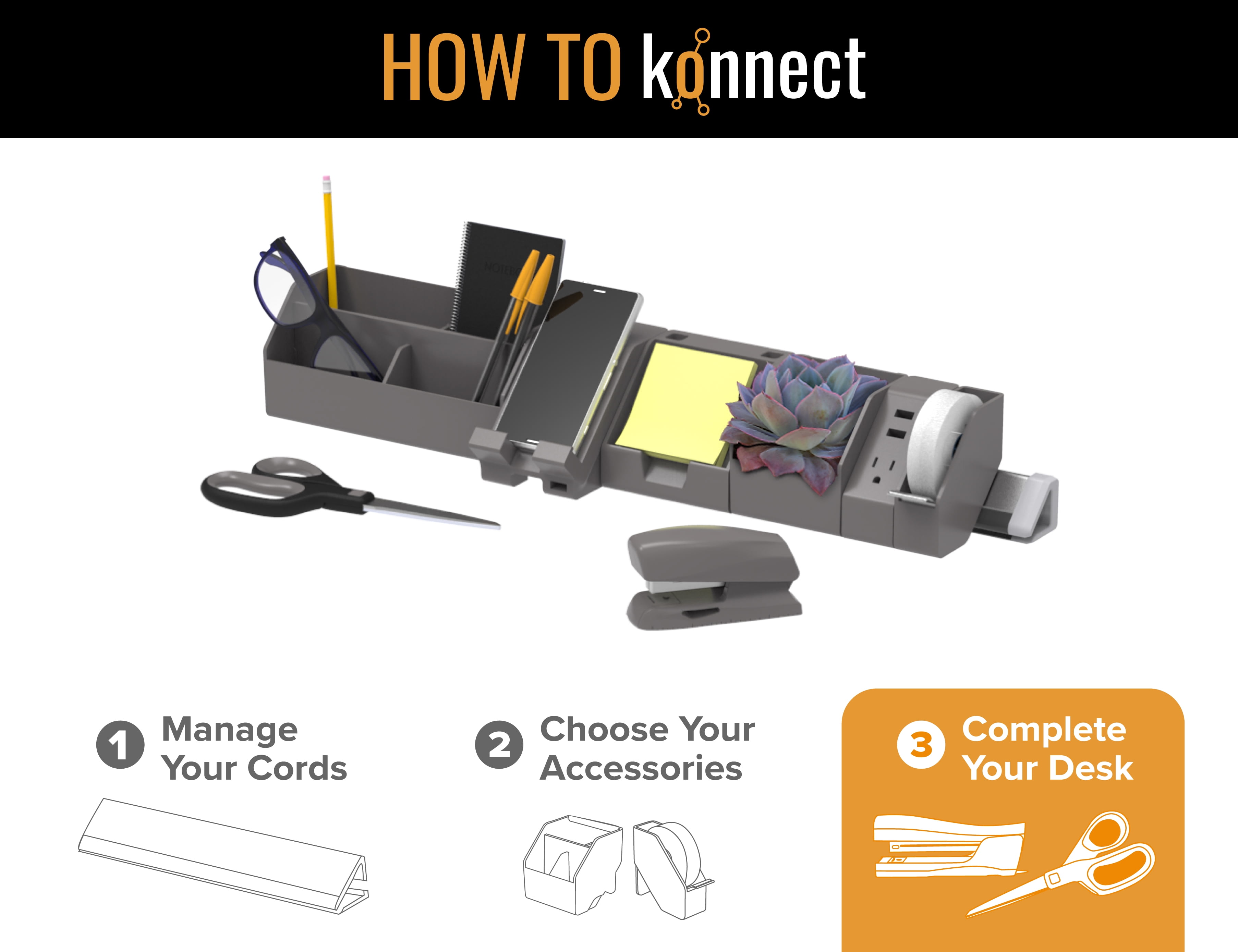 Bostitch 11 in. Gray Battery Powered LED Desk Lamp with Rechargeable Battery  KT-VLED1810-GRAY - The Home Depot