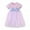 Purple, variant on Baby Girl Sequins Dress Infant Toddler Tutu Flower Girls Wedding Birthday Party Dresses