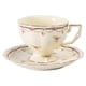 thumbnail image 3 of Juego de taza y platillo de café de cerámica, regalo de inauguración de casa, vajilla elegante y multiusos, juego creativo de taza de té de, 3 of 9