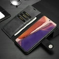 thumbnail image 3 of GoldCherry for Samsung Galaxy Note 20 Case,Wallet Casewith Card Holder,Magnetic PU Leather Shockproof Flip Cover Credit Card Holder Protective Case for Samsung Galaxy Note 20 6.7 Inch(Black), 3 of 7