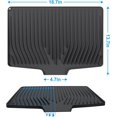 thumbnail image 2 of Silicone Heat Resistant Non-Slip Multifunctional Counter & Drying Mat 18.7 x 13.7 Inch, 2 of 6