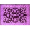 thumbnail image 1 of Ahgly Company Indoor Rectangle Oriental Purple Industrial Area Rugs, 2' x 3', 1 of 4