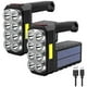 thumbnail image 1 of 2Pcs Flashlight Rechargeable Flashlights,High Lumens Super Bright 8 LED COB Sidelight with 3 Modes,Spotlight Flashlight, 1 of 5