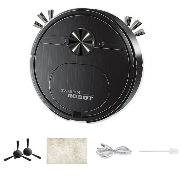 Binwennn 3 In One Robot Vacuum Cleaner Intelligent Sweeping Robot Household Self Charging Robotic Vacuum Mopping Robot Vacuum Cleaner For Pet Hair All Floors Portable Vacuum Mop And Vacuum in One