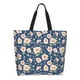 thumbnail image 1 of Disketp Flower Bolsa Tote Estampada para Mujer, Bolso de Hombro y de Mano para Compras y Viajes, 1 of 8