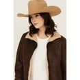 thumbnail image 2 of Shyanne Women's Shearling Lined Faux Suede Jacket - SRHO24O61-DKBN X-  US, 2 of 4