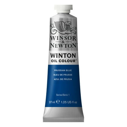 Winsor & Newton Winton Oil Color, 37ml, Prussian Blue