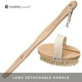 thumbnail image 6 of Hydrea London Classic Body Brush with 100% Natural Bristle, Exfoliating & Anti-Cellulite Bath Brush, 6 of 7