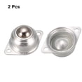thumbnail image 2 of 14mm Dia Ball Transfer Bearing Unit Casters Universal Wheel Silver Tone 2pcs, 2 of 4
