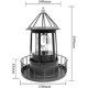 thumbnail image 5 of Luces solares para jardín al aire libre,Faro con energía solar,Luces solares Faro LED Lámpara giratoria de 360 grados,Torres de humo decorativas impermeables para jardín, 5 of 5