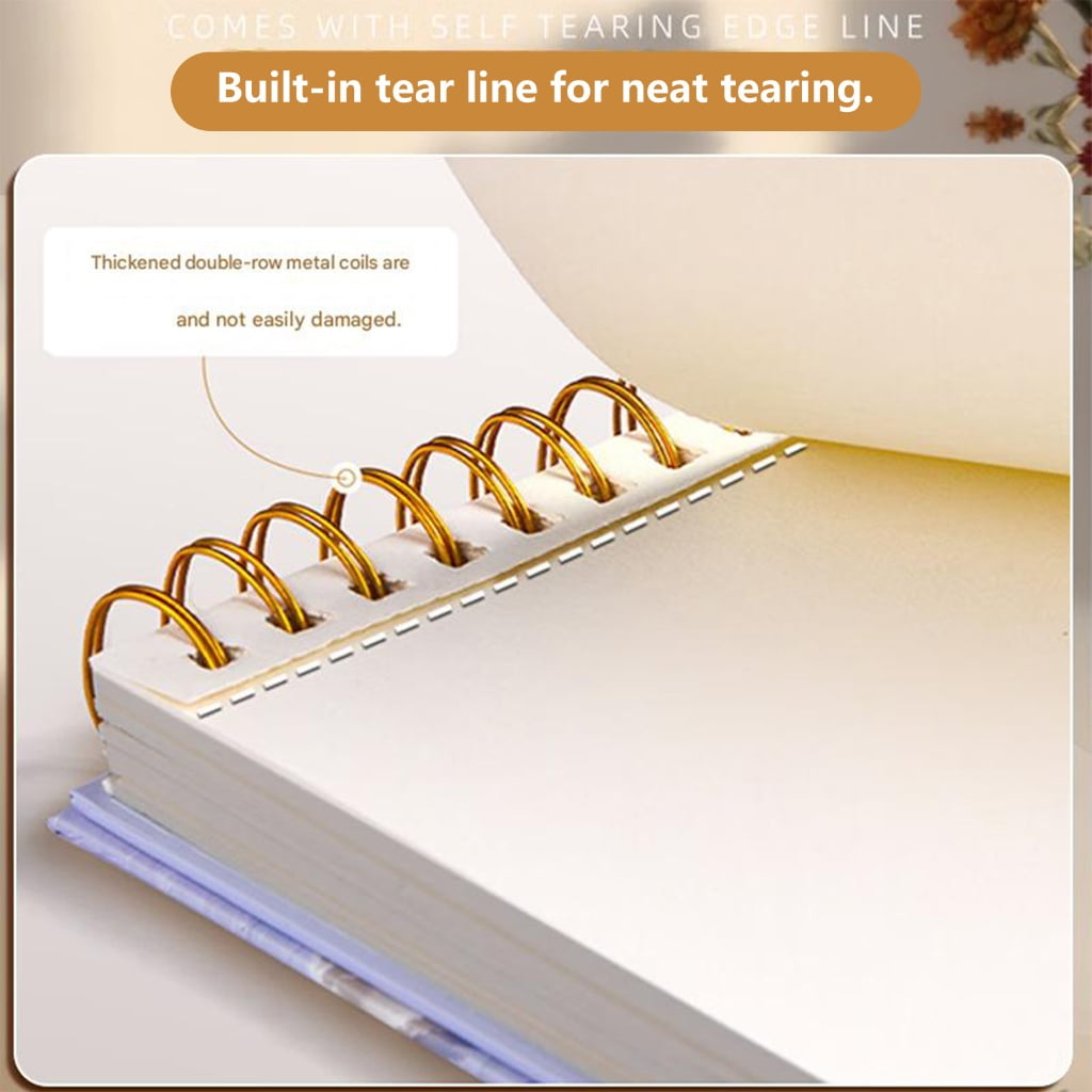 Art Drawing Pad Sketchbook Strong Binding High Density Paper Resists Bleed