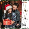 thumbnail image 2 of Rose gold Camera Shape Pendant Personalized Photo Custom Projection Necklace Gi L0J3, 2 of 9