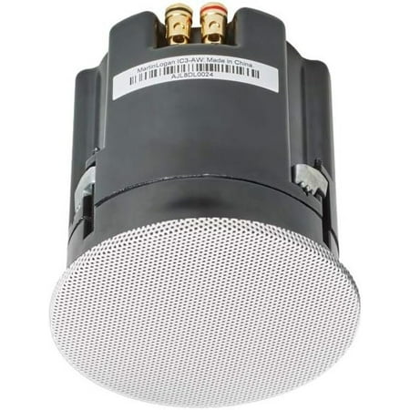 MartinLogan - Installer 3-1/2" 60-Watt Passive 2-Way In-Ceiling Speaker (Each) - White