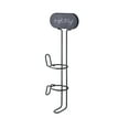 thumbnail image 1 of TIELUTT Bathroom Wall Hanging Curling Bar Rack Rack Toilet Hair Dryer Curling Bar Holder Without over the Dish Drying Rack 2 Tier over Cooking Mats for Kitchen Counter Drying Rack for Dish Rack in, 1 of 5