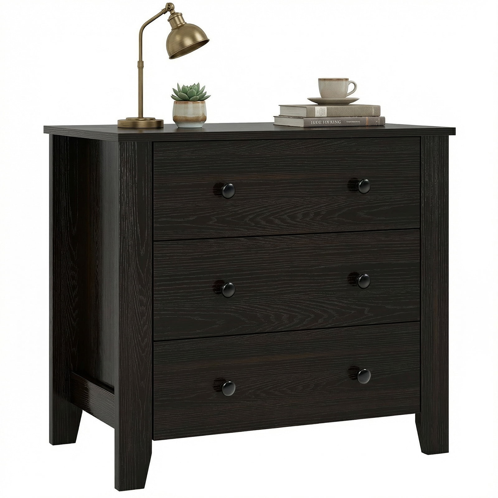 Sauder, Barrister Lane 3-Drawer Chest, Model #433358, Sindoori