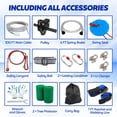 thumbnail image 2 of Kit de tirolesa FAHKNS de 30 m (100 pies) para niños y adultos hasta 180 kg, 2 of 8