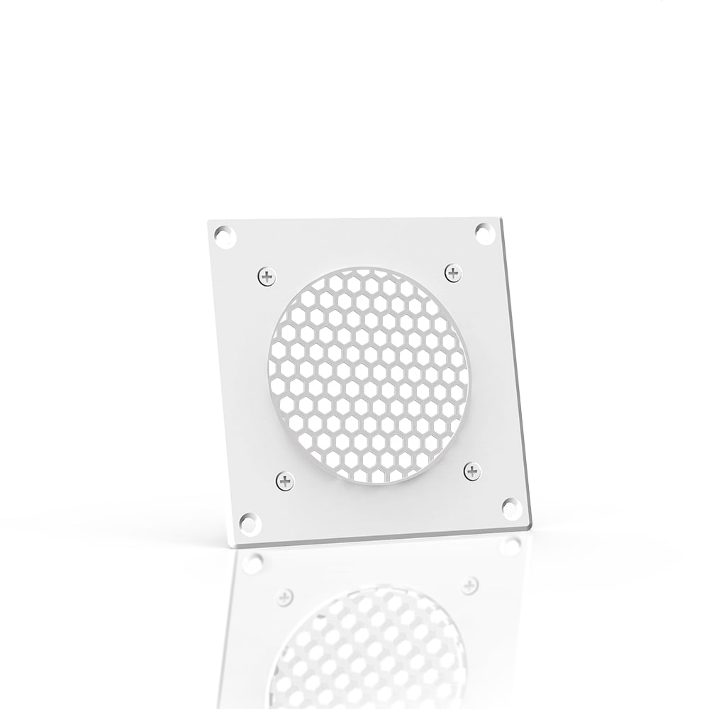 AC Infinity White Ventilation Grille 4", for PC Computer AV Electronic