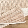 thumbnail image 4 of Surya Modena MOE-1001 24x36" Rectangle Modern Fabric Area Rug in Brown/Tan, 4 of 8