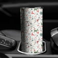 thumbnail image 3 of 20oz White Christmas Deer and Gift Pattern Skinny Tumblers Stainless Steel Tumbler with Lid and Straw,Vacuum Insulated Double Wall Travel Tumbler Cups with Cleaning Brush for Coffee,Tea, 3 of 6