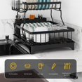 thumbnail image 3 of Kitchen Dish Drying Rack With Drainboard Large Dish Drying Rack, 3 of 5